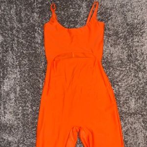 Orange jumpsuit